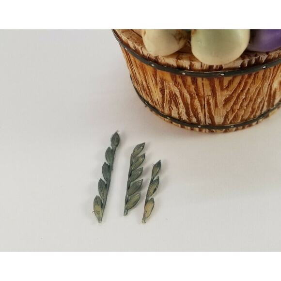 Trinket Box Hen On Nest Vegetables Barrel Chicken Country Kitchen Ring Holder - Picture 6 of 8